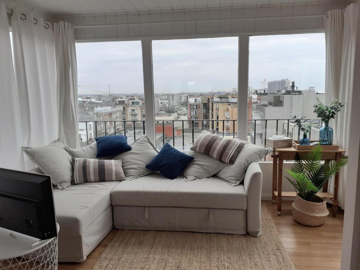 Апартаменты Gezellig Centraal Gelegen Penthouse Oostende Экстерьер фото