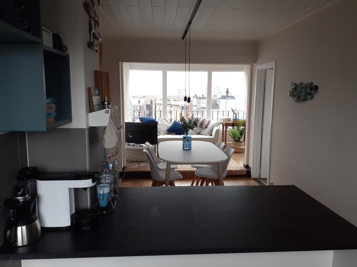 Апартаменты Gezellig Centraal Gelegen Penthouse Oostende Экстерьер фото