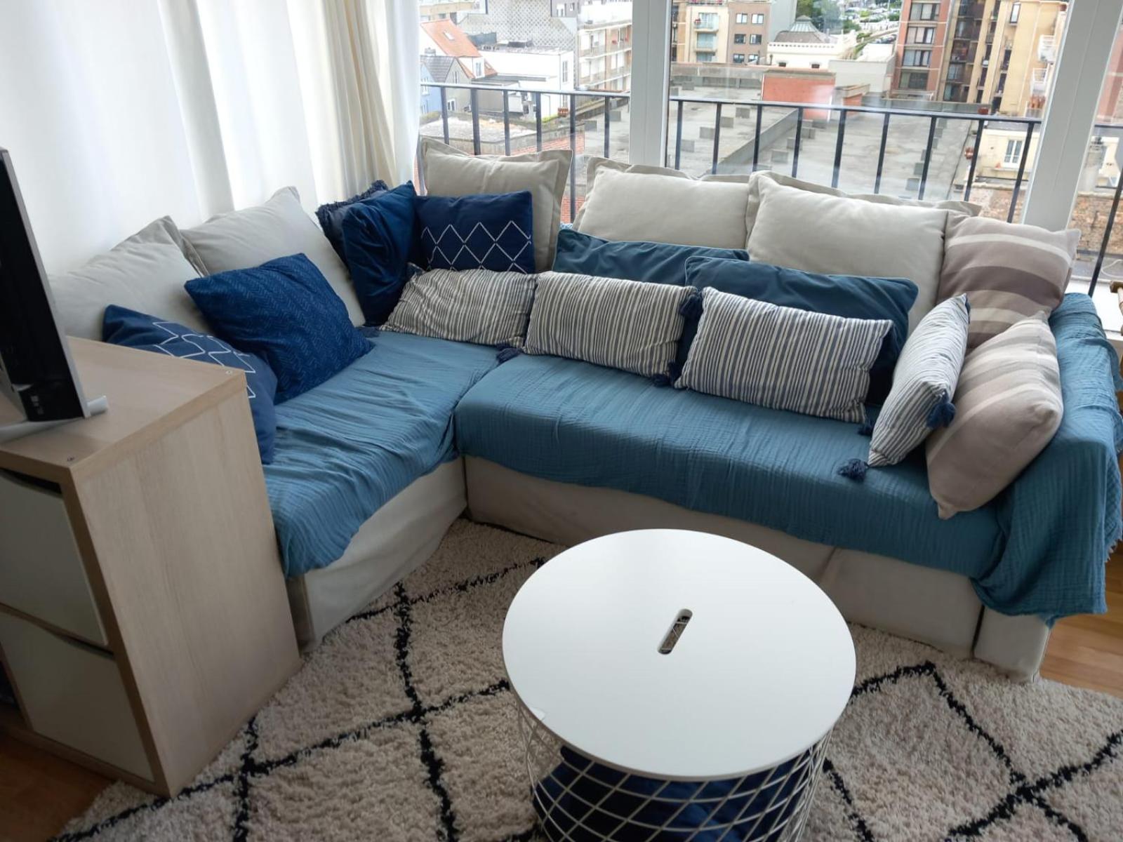 Апартаменты Gezellig Centraal Gelegen Penthouse Oostende Экстерьер фото